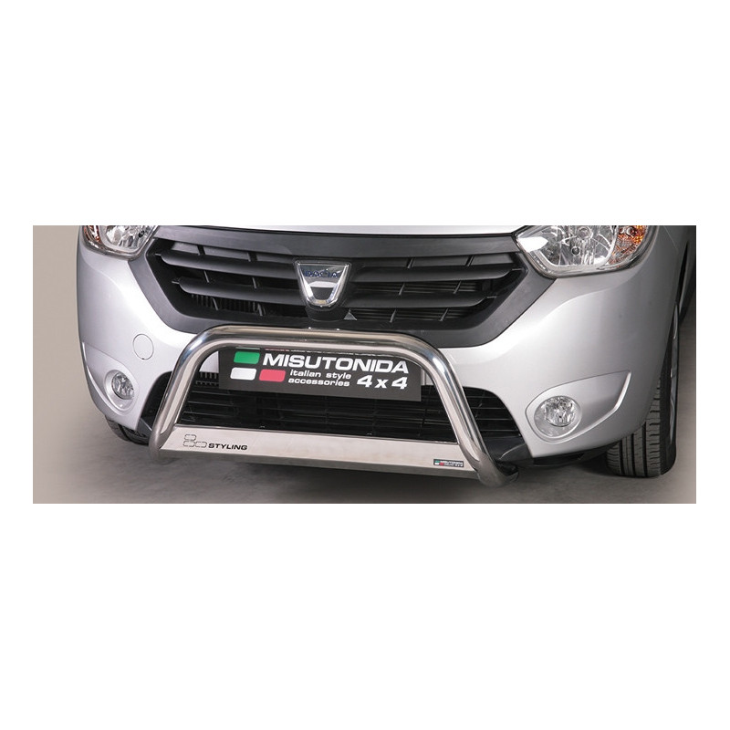 Přední ochranný rám DACIA Dokker-63 mm-Misutonida EC/MED/334/IX Přední ochranný rám DACIA Dokker-63 mm-Misutonida EC/MED/334/IX