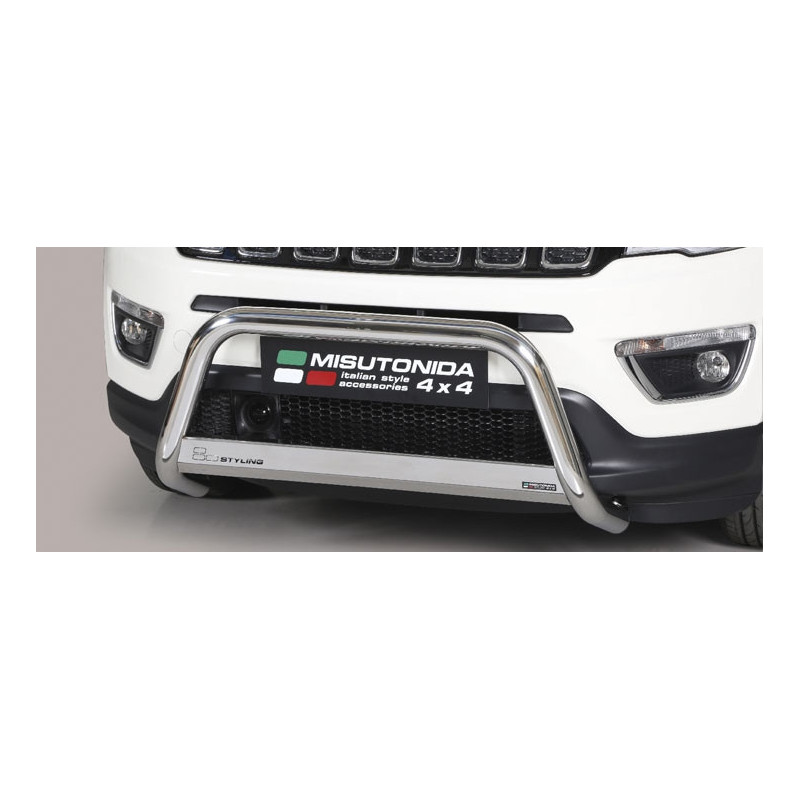 Přední ochranný rám JEEP Compass -63 mm-Misutonida EC/MED/434/IX Přední ochranný rám JEEP Compass -63 mm-Misutonida EC/MED/434/IX