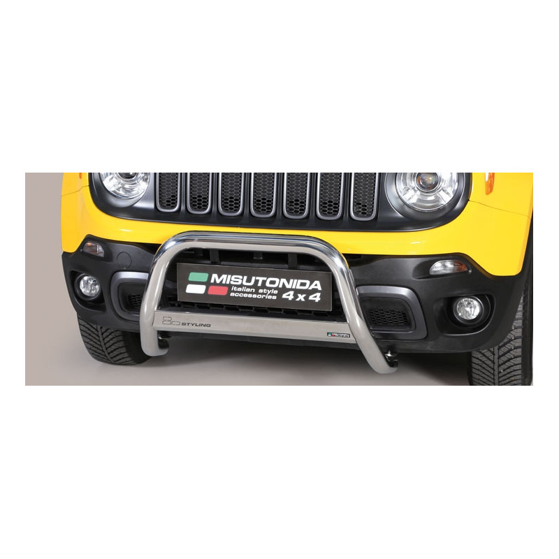 Přední ochranný rám JEEP Renegade -63 mm-Misutonida EC/MED/398/IX Přední ochranný rám JEEP Renegade -63 mm-Misutonida EC/MED/398/IX