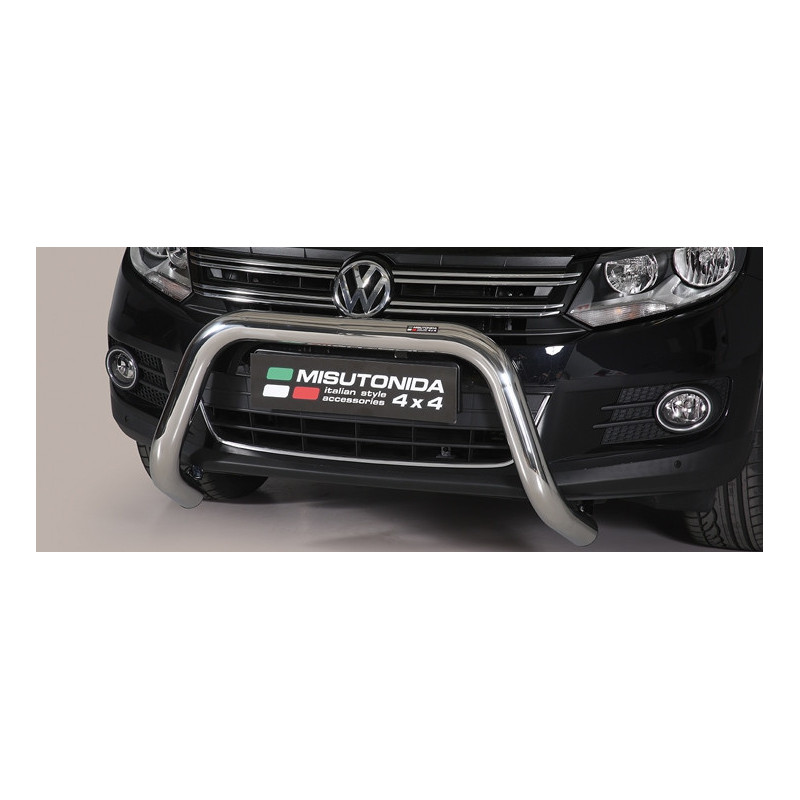 Přední ochranný rám na VOLKSWAGEN Tiguan -76 mm-Misutonida EC/SB/355/IX Přední ochranný rám na VOLKSWAGEN Tiguan -76 mm-Misutonida EC/SB/355/IX
