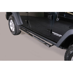 Boční oválný rám s nášlapy JEEP Wrangler  2011-...